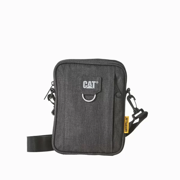 Bolsa Transversal Puebla Caterpillar - Cinza